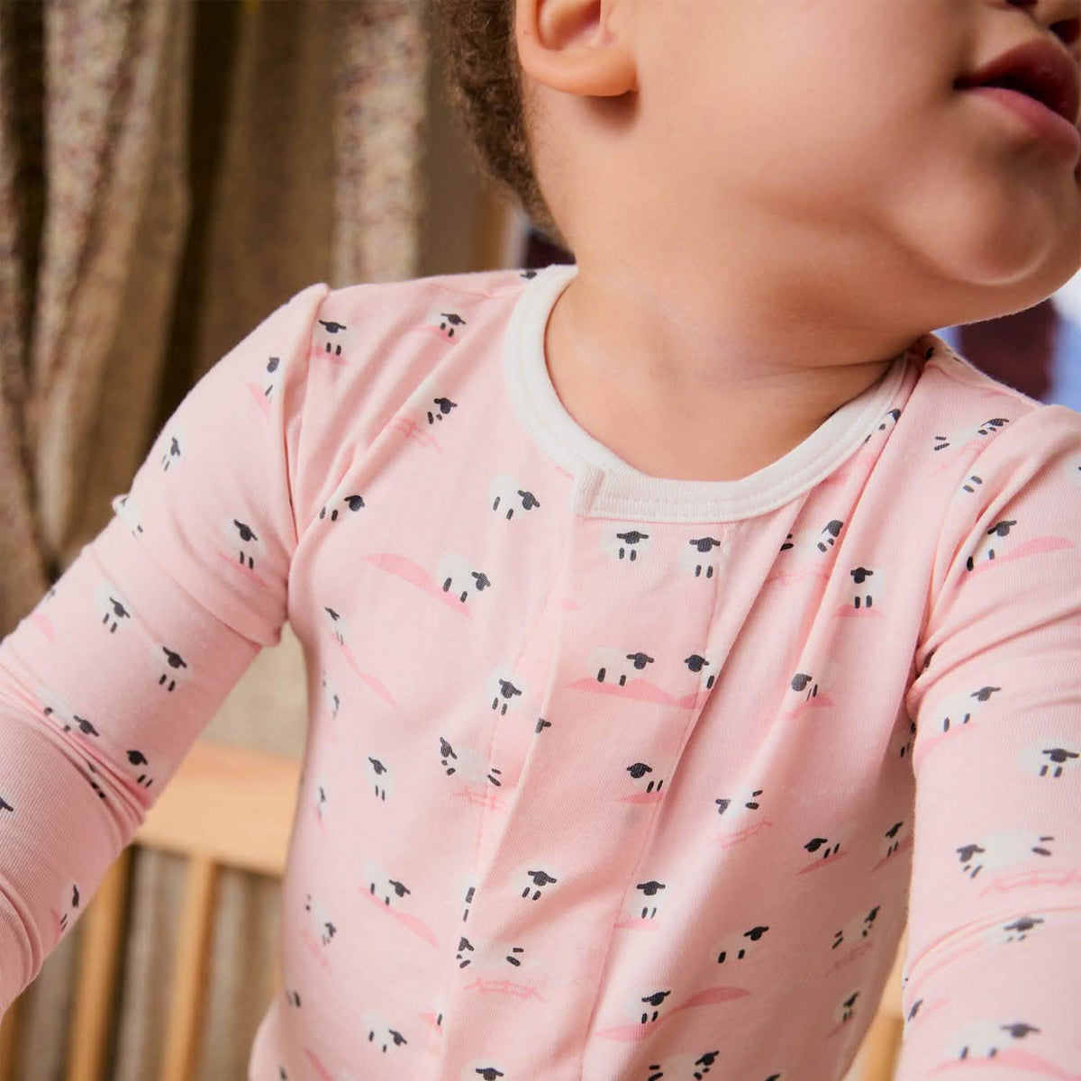 Magnetic Footie Pink Baa Baa Baby - Magnetic Me