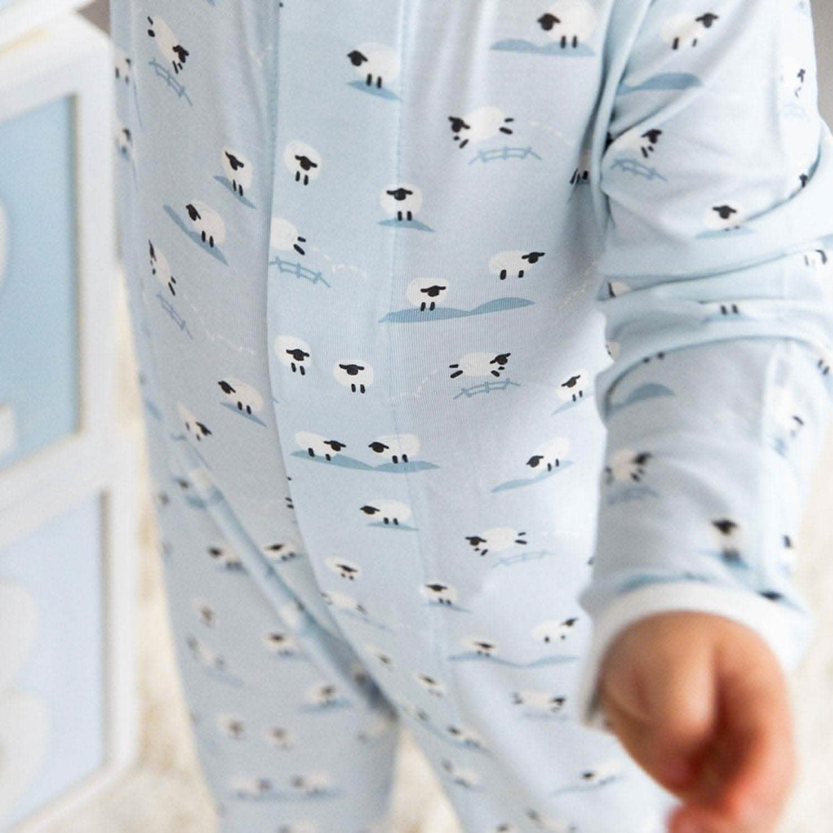 Magnetic Footie Blue Baa Baa Baby - Magnetic Me