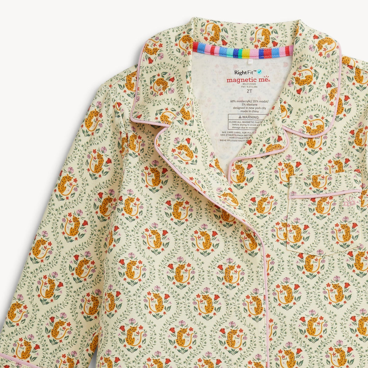 Magnetic Classic with a Twist PJ Set Fleur Sauvage - Magnetic Me