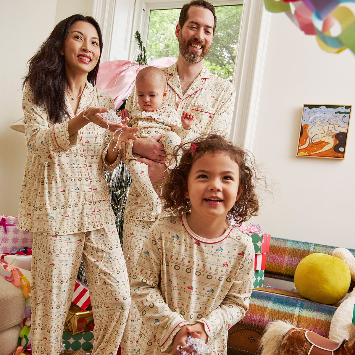 Women's Magnetic Classic with a Twist PJ Set Traditional Christmas - Magnetic Me