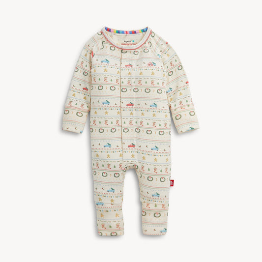 Magnetic Convertible Coverall Traditional Christmas - Magnetic Me