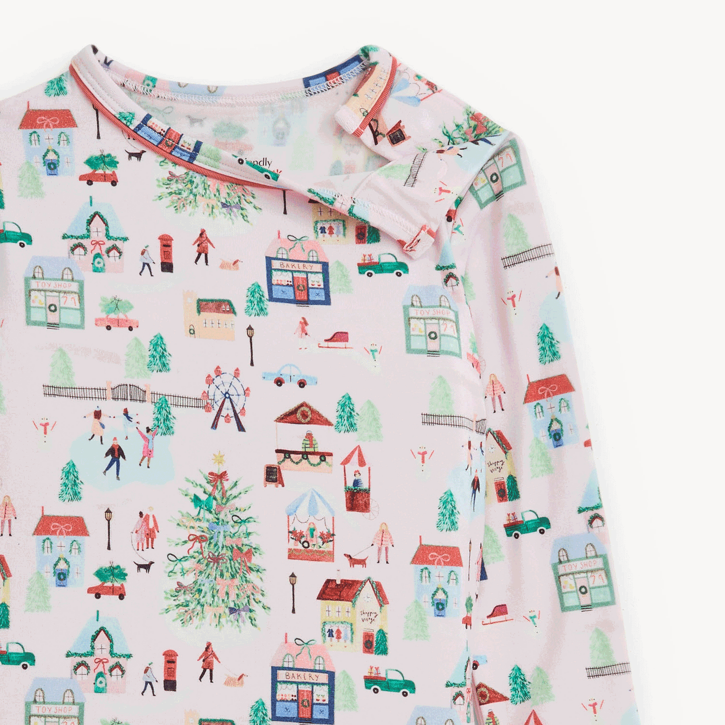 Magnetic PJ Set Winter Village - Magnetic Me