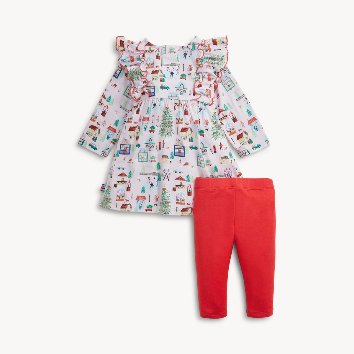 Magnetic Dress & Legging Set Winter Village - Magnetic Me