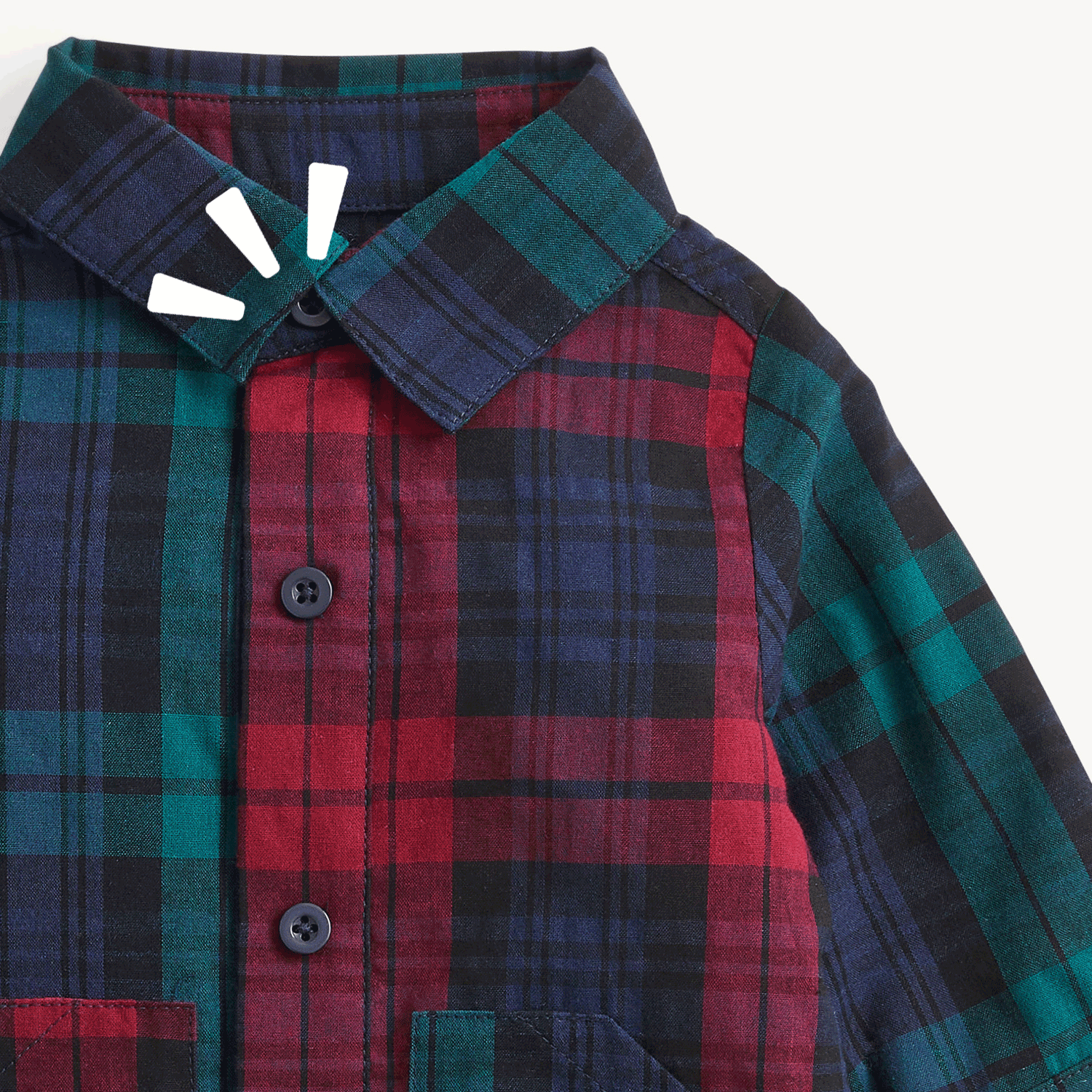 Magnetic Romper Mad For Plaid - Magnetic Me
