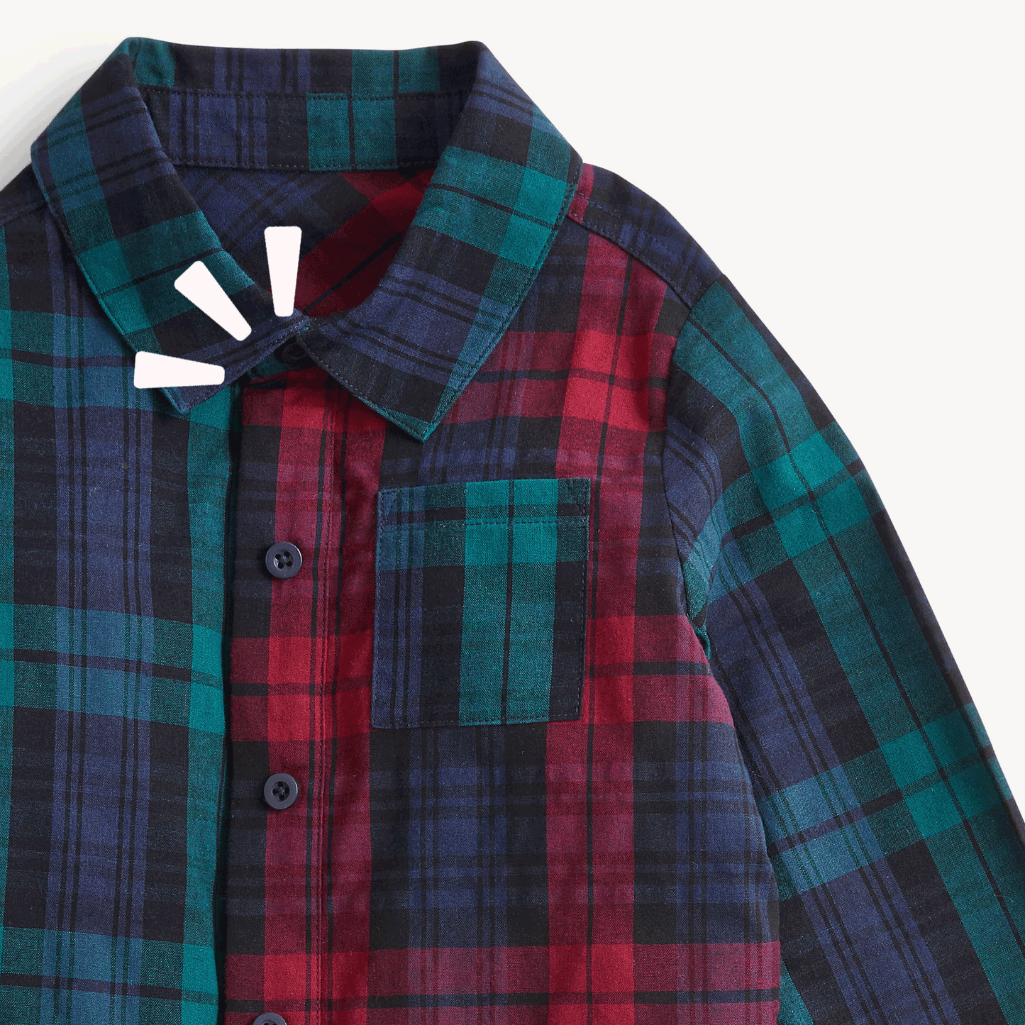 Magnetic Button Down & Pants Set Mad For Plaid - Magnetic Me