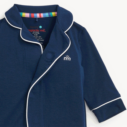 Magnetic Classic with a Twist Coverall Navy - Magnetic Me