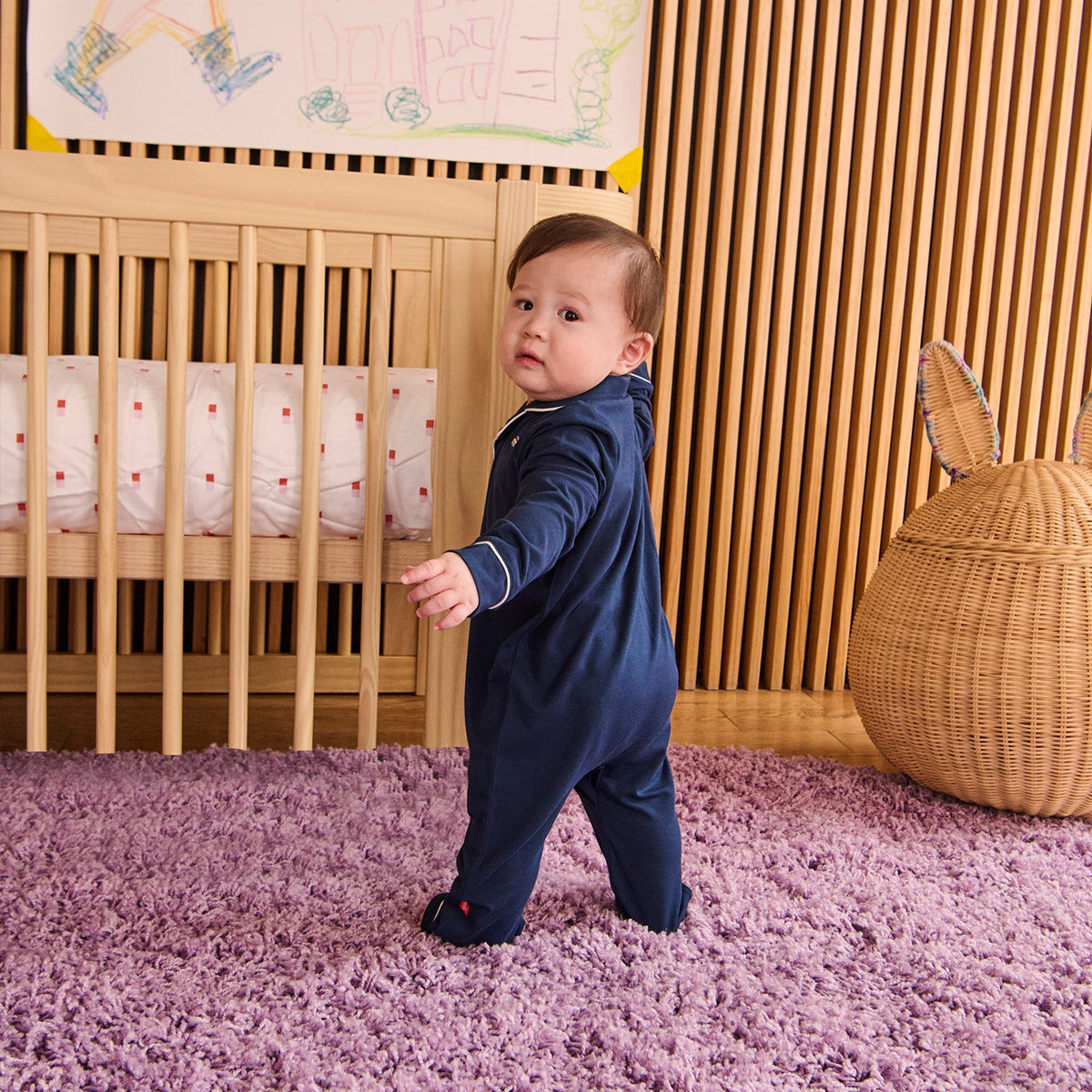 Magnetic Classic with a Twist Coverall Navy - Magnetic Me