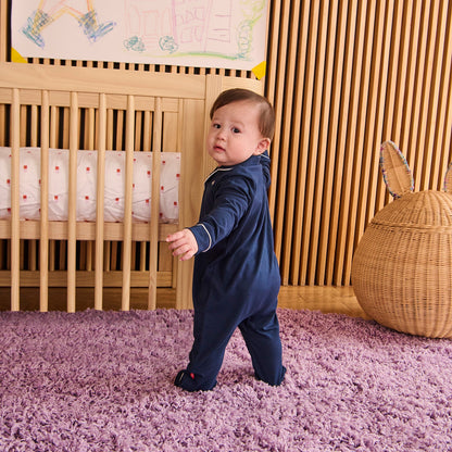 Magnetic Classic with a Twist Coverall Navy - Magnetic Me