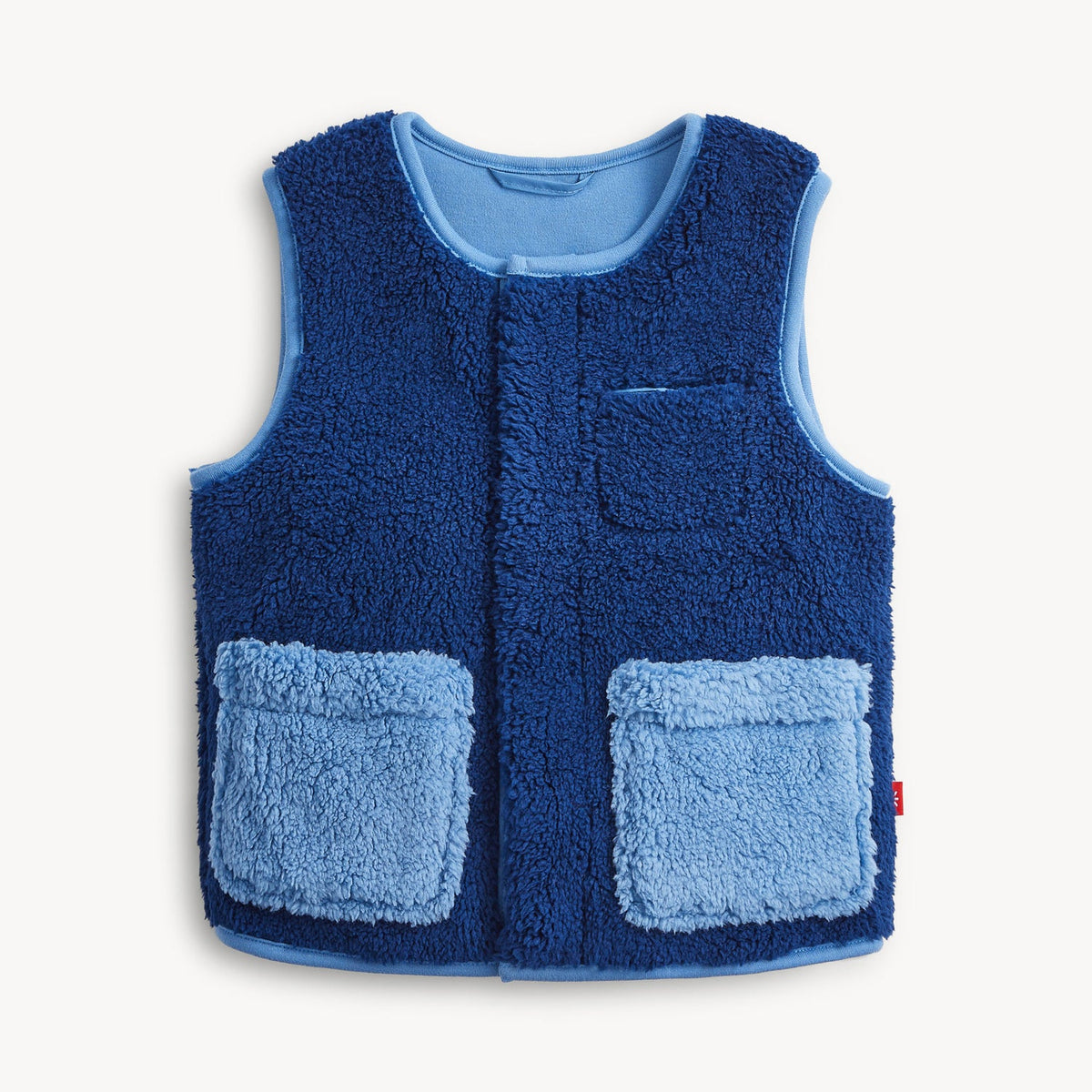 Magnetic Vest Blue Colorblock - Magnetic Me