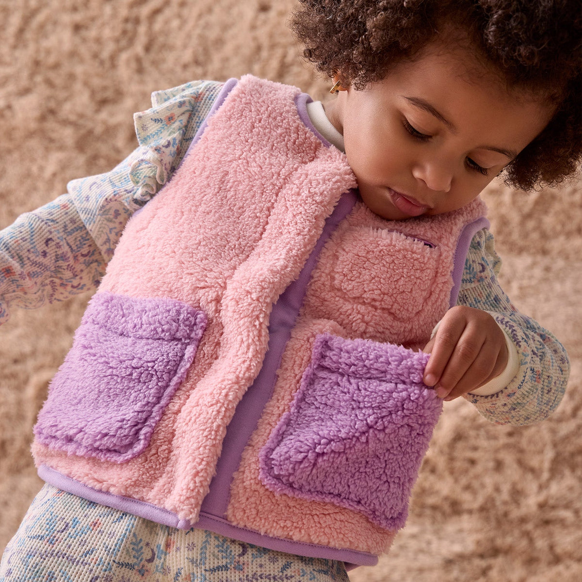Magnetic Vest Pink Colorblock - Magnetic Me