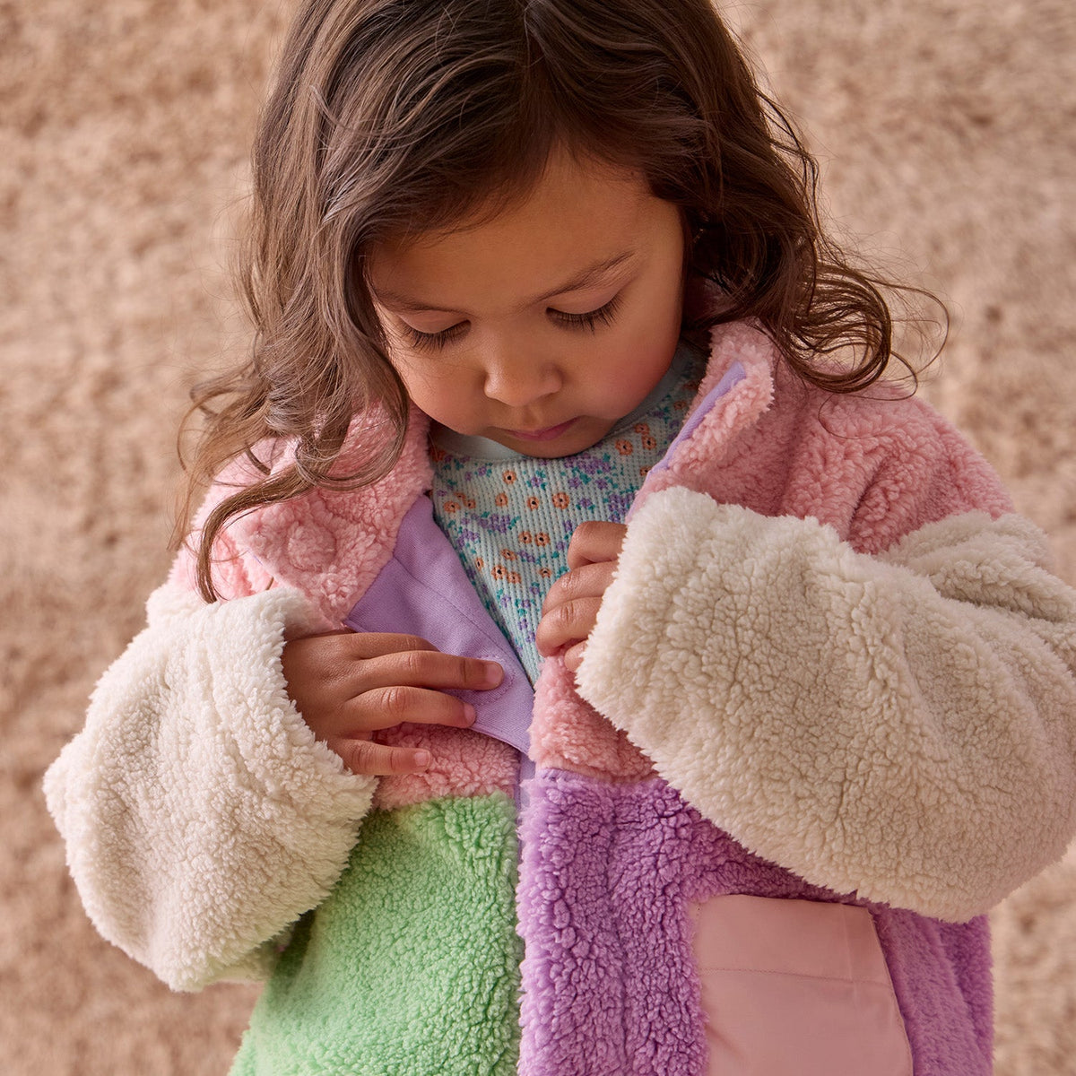 Magnetic Jacket Pink Colorblock - Magnetic Me
