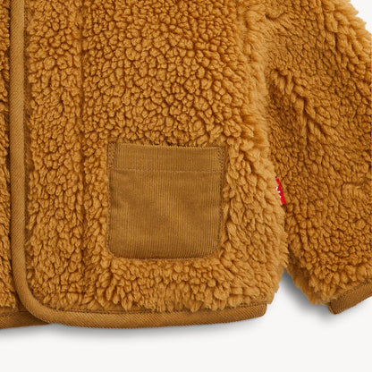 Magnetic Hooded Jacket Brown Baby Bear - Magnetic Me