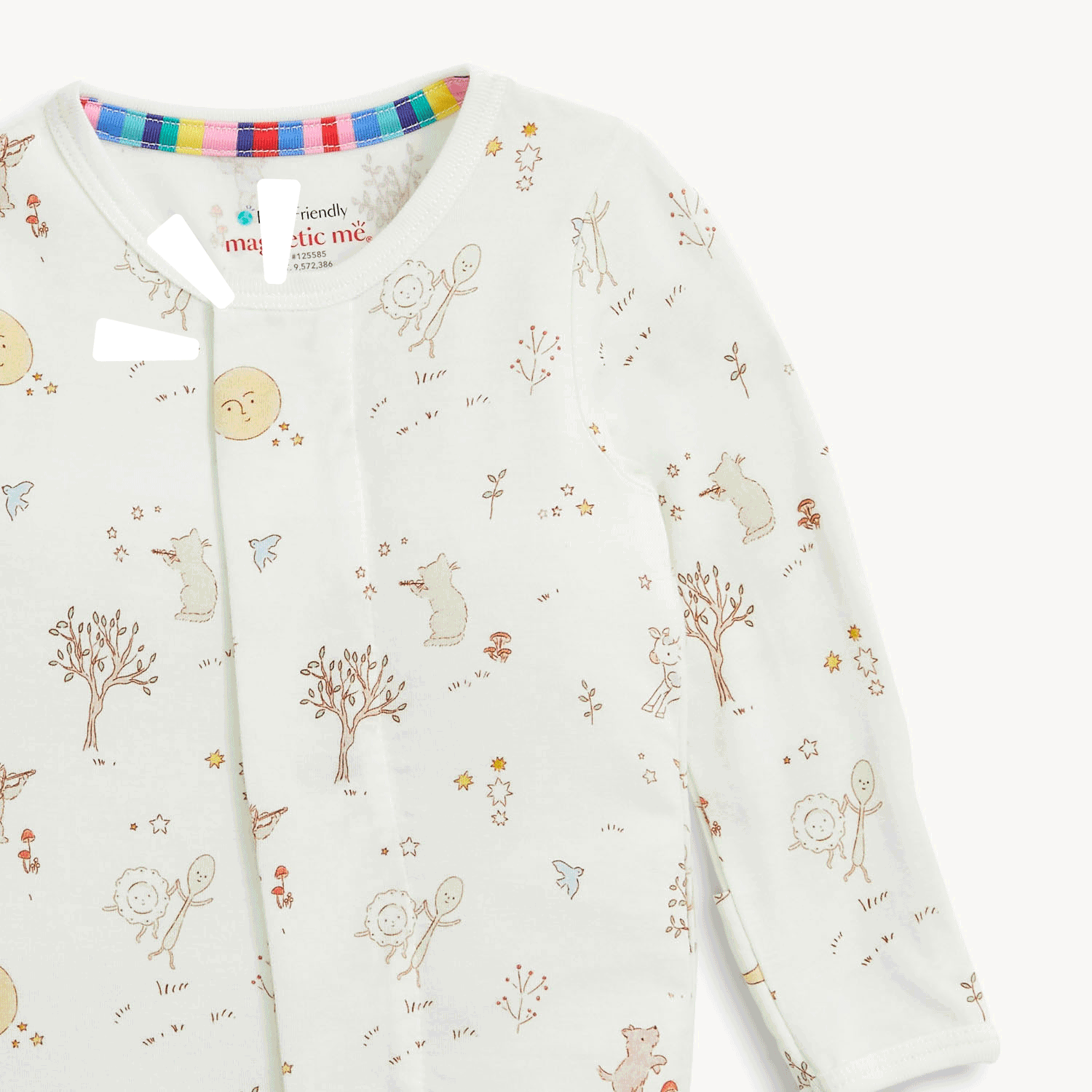 Magnetic Convertible Coverall Bedtime Rhymes - Magnetic Me