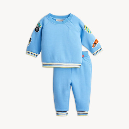 Magnetic Top & Jogger Set Sky Blue - Magnetic Me