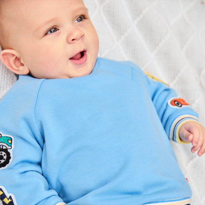 Magnetic Top & Jogger Set Sky Blue - Magnetic Me