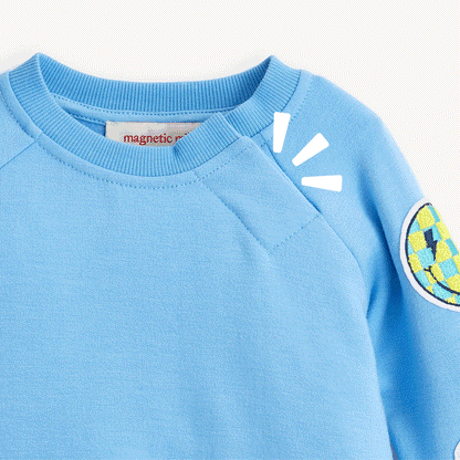 Magnetic Top & Jogger Set Sky Blue - Magnetic Me
