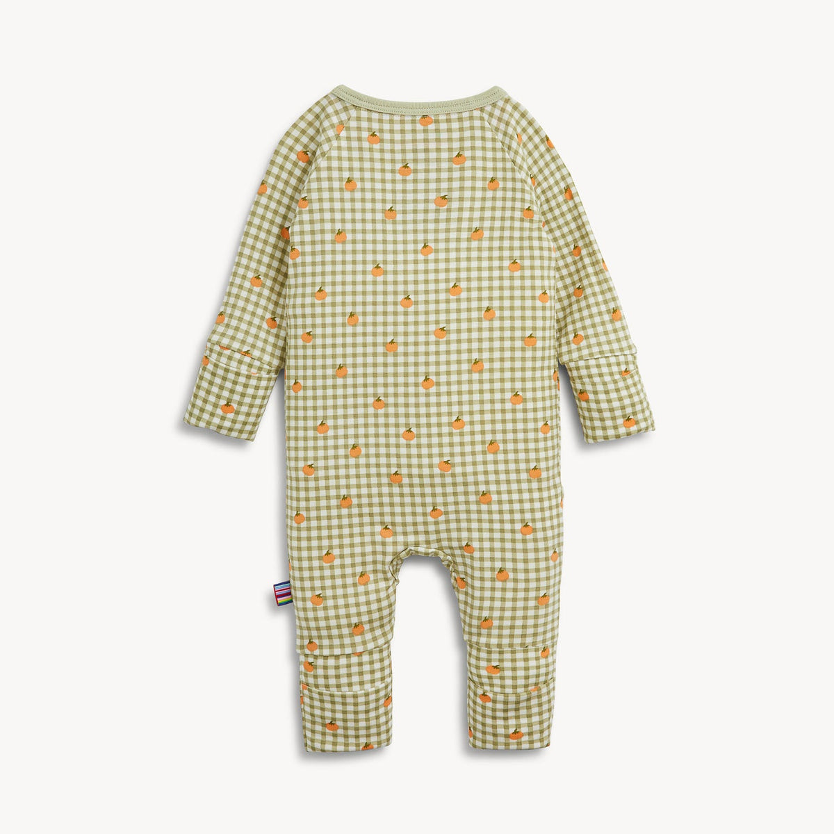 Magnetic Convertible Coverall Pumpkin Plaid - Magnetic Me