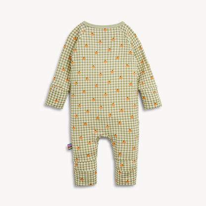 Magnetic Convertible Coverall Pumpkin Plaid - Magnetic Me