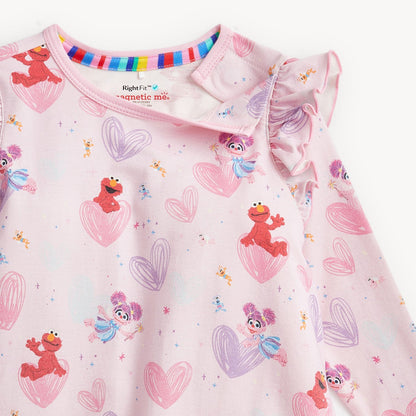 Magnetic Nightgown Sesame Street Elmo & Abby - Magnetic Me