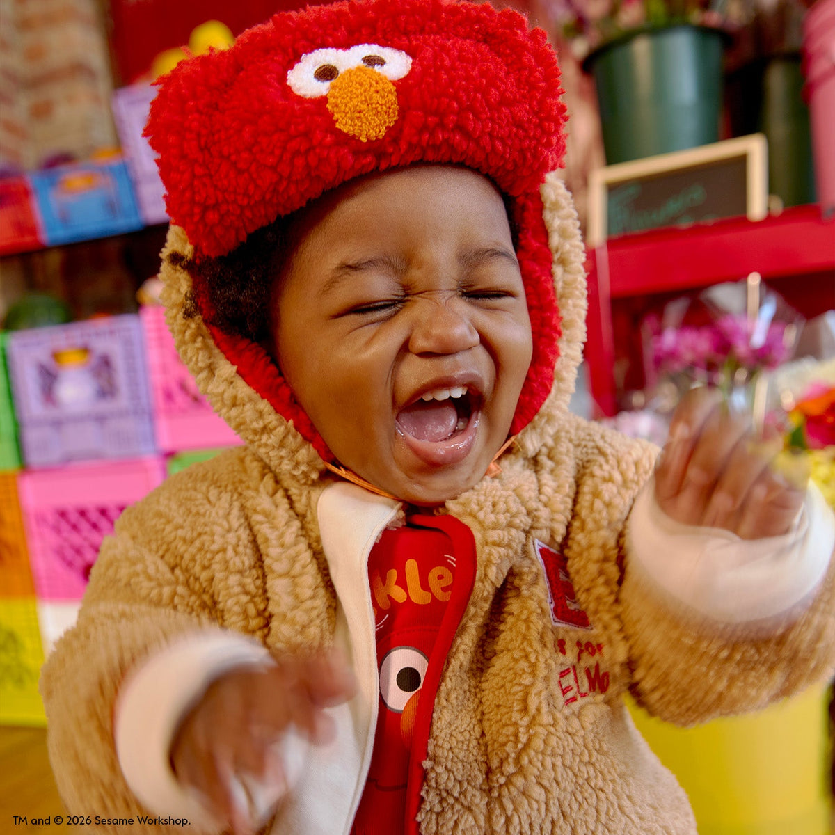 Magnetic Hat E Is For Elmo - Magnetic Me