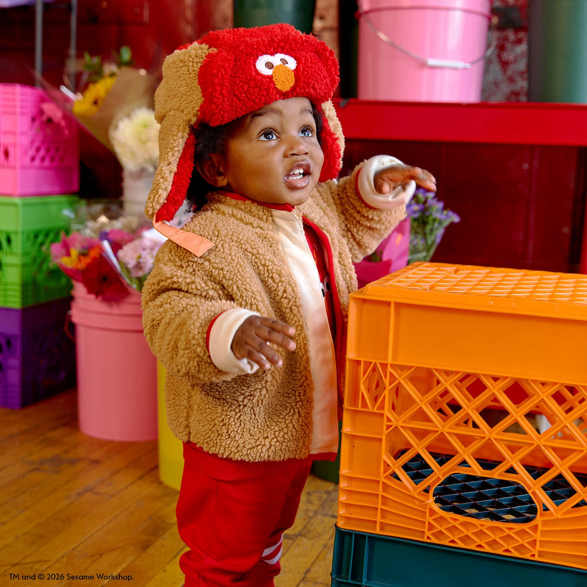 Magnetic Hat E Is For Elmo - Magnetic Me