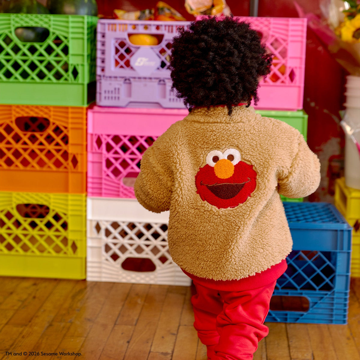 Magnetic Jacket E Is For Elmo - Magnetic Me
