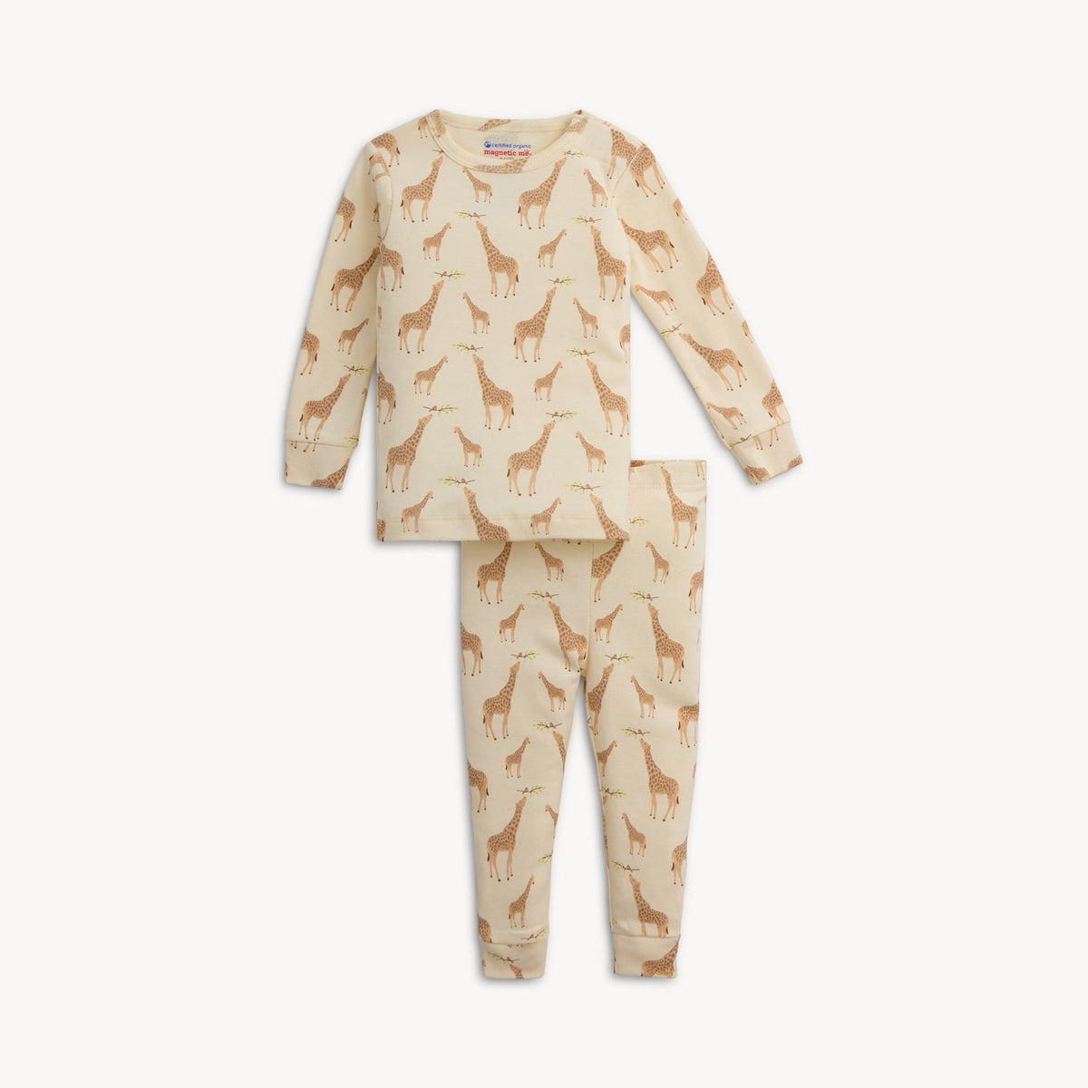Magnetic PJ Set Cream Jolie Giraffe - Magnetic Me