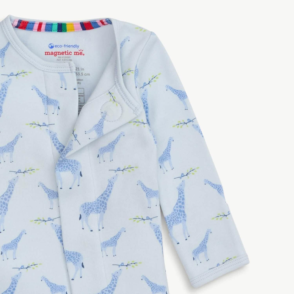 Magnetic Footie Blue Jolie Giraffe - Magnetic Me