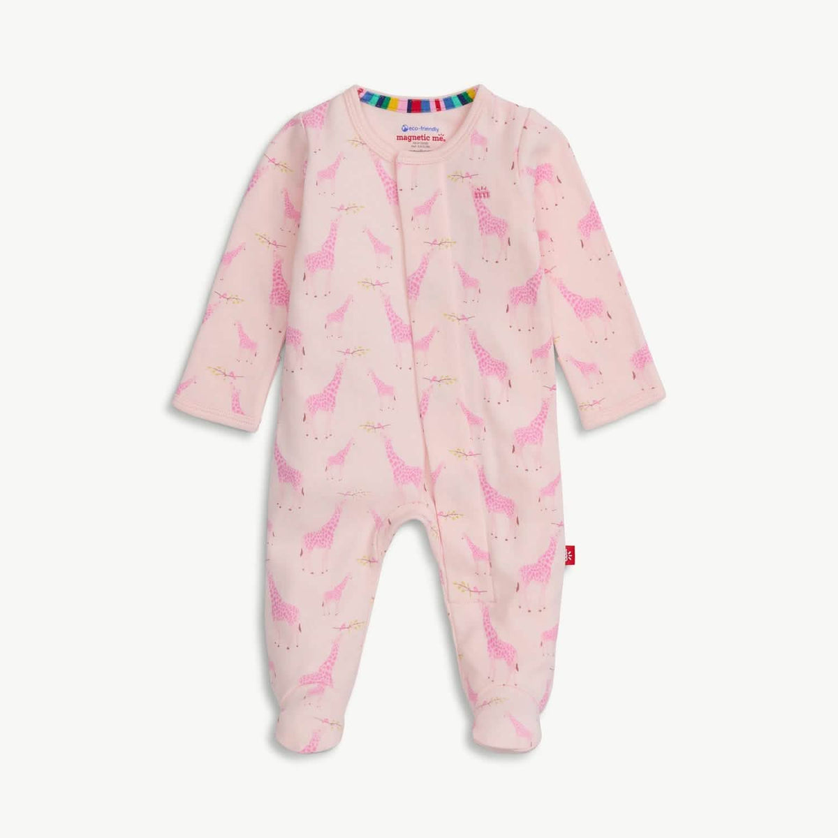 Magnetic Footie Pink Jolie Giraffe - Magnetic Me