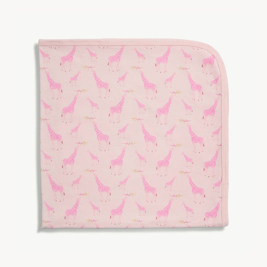 Baby Blanket Pink Jolie Giraffe - Magnetic Me