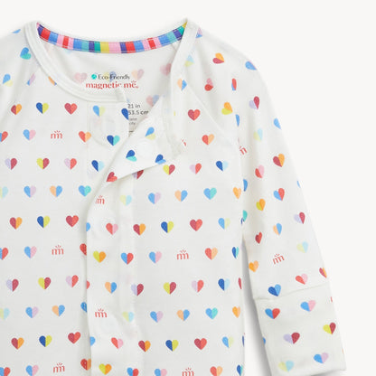 Magnetic Convertible Coverall Branded Heart - Magnetic Me