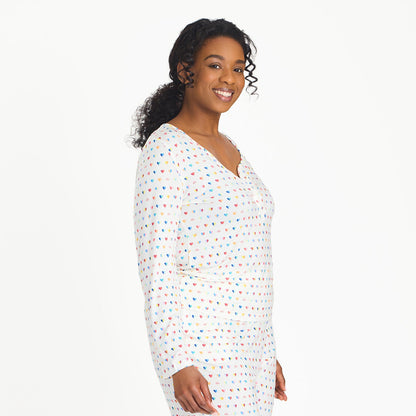 Women's Magnetic Signature PJ Set Branded Heart - Magnetic Me