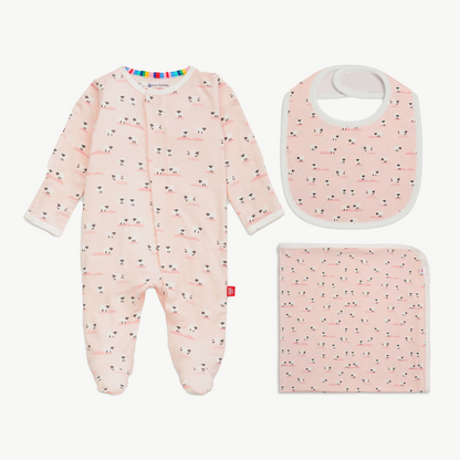 Goodnight Baby Gift Set Baa Baa Baby Pink - Magnetic Me