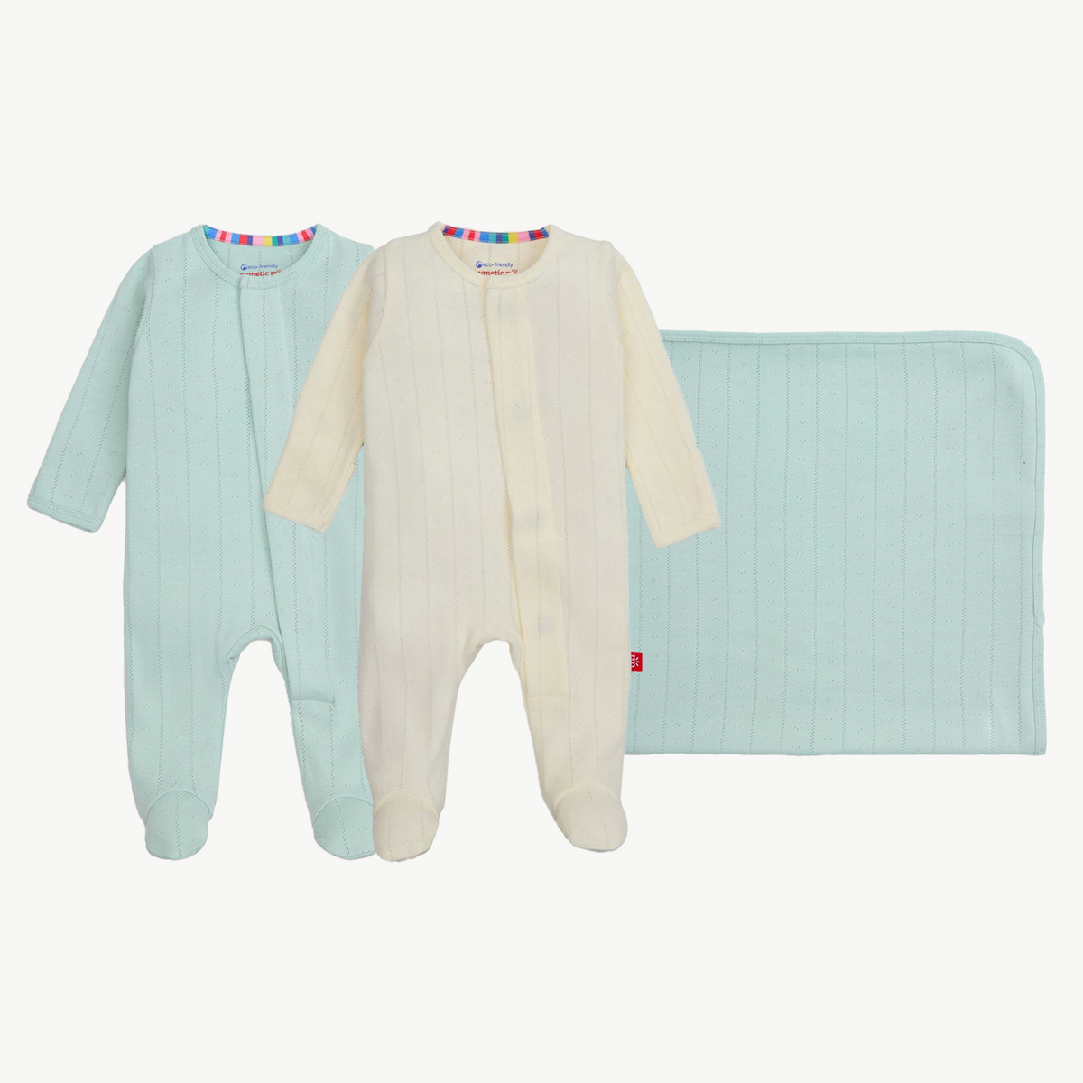 Hello Baby Gift Set Seagrass / Tofu - Magnetic Me