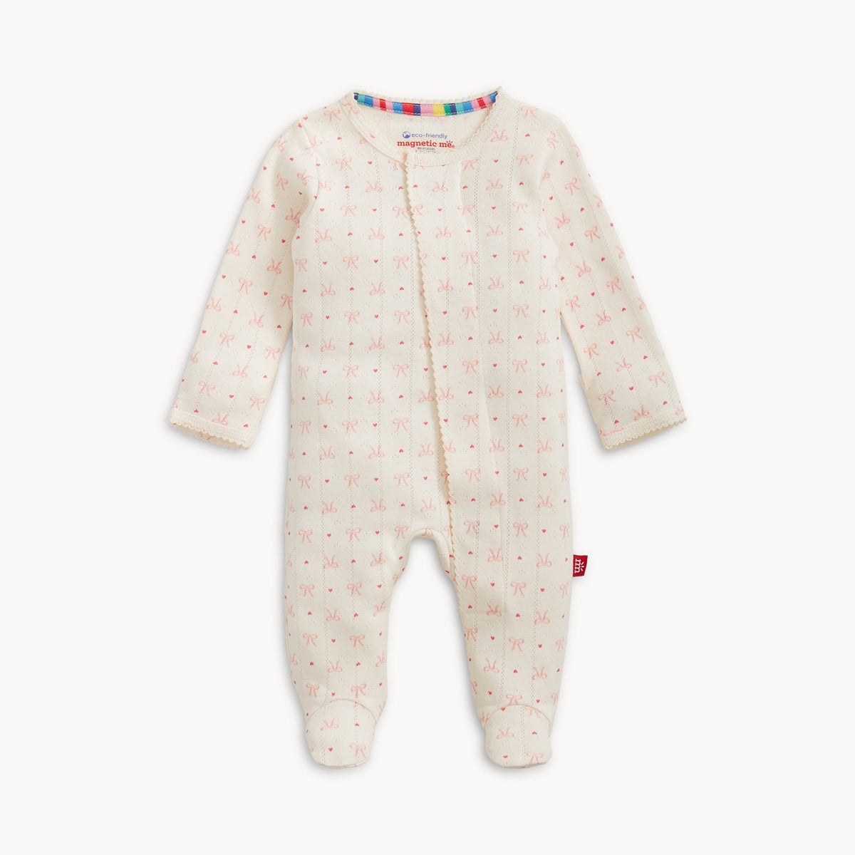 Magnetic Footie Heart & Bow - Magnetic Me