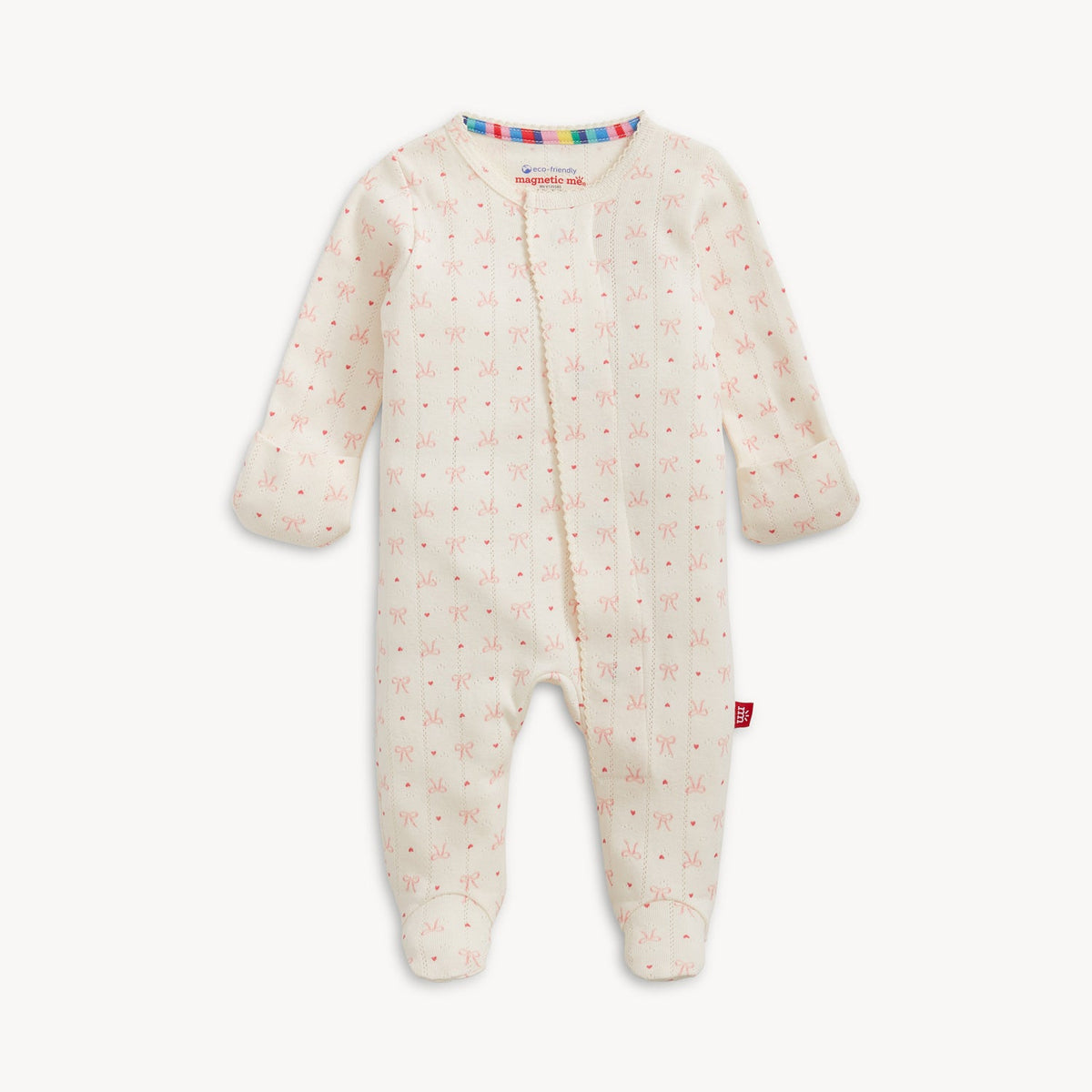 Magnetic Footie Heart & Bow - Magnetic Me