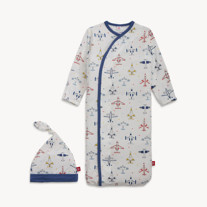 Magnetic Gown & Hat Set Just Plane Fun - Magnetic Me