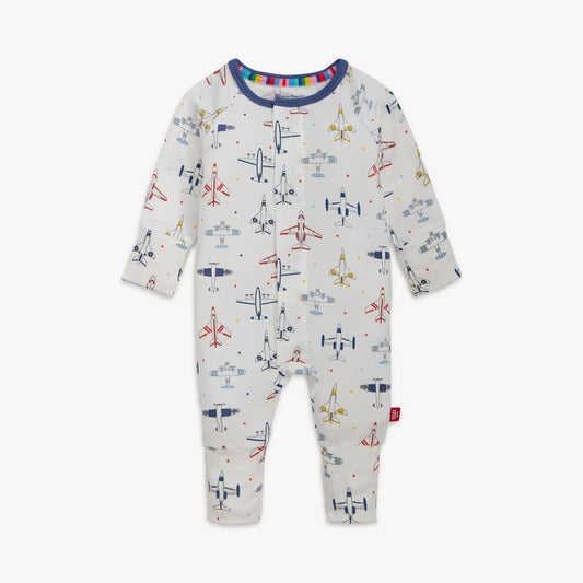 Magnetic Convertible Coverall Just Plane Fun - Magnetic Me