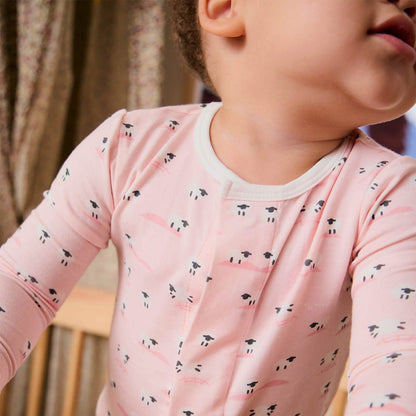Magnetic Footie Pink Baa Baa Baby - Magnetic Me