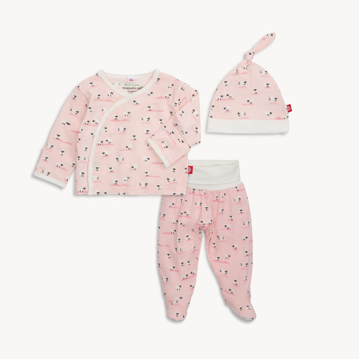 Magnetic Take Me Home Set Pink Baa Baa Baby - Magnetic Me