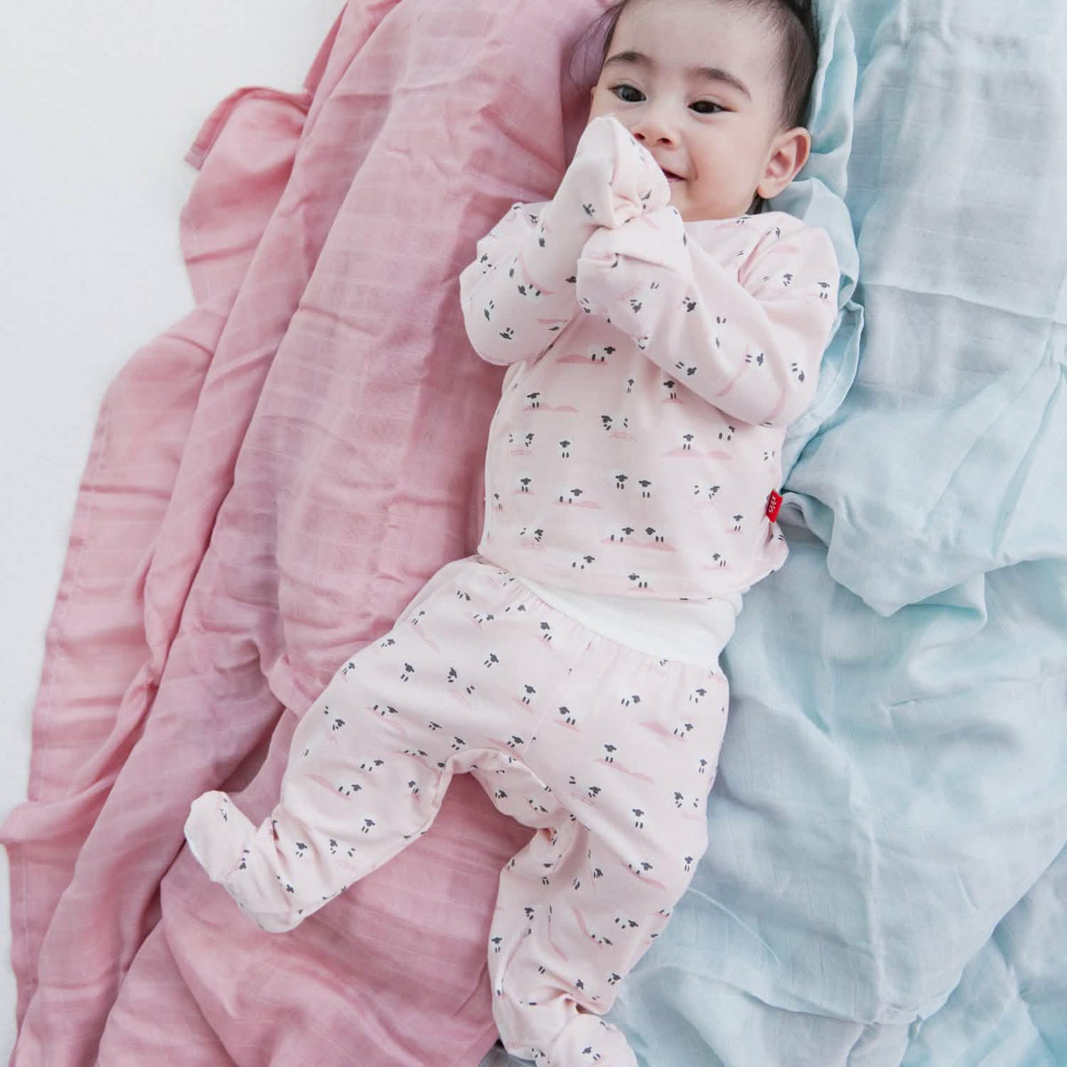 Magnetic Take Me Home Set Pink Baa Baa Baby - Magnetic Me