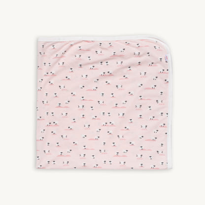Baby Blanket Pink Baa Baa Baby - Magnetic Me