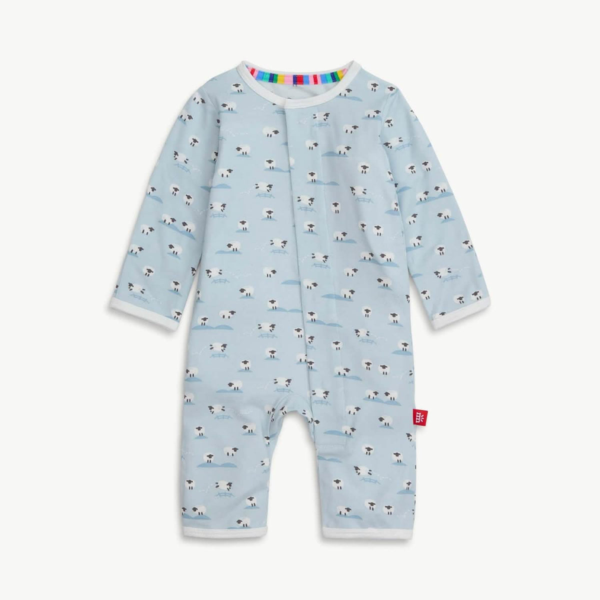 Magnetic Coverall Blue Baa Baa Baby - Magnetic Me