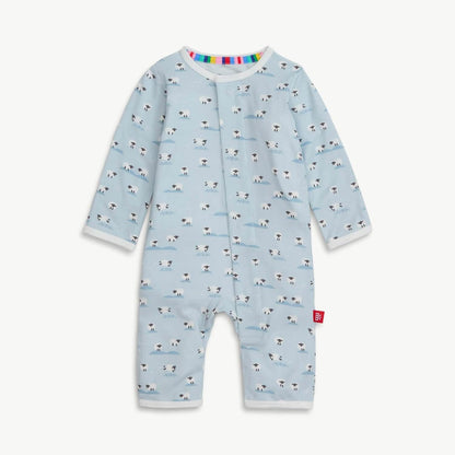 Magnetic Coverall Blue Baa Baa Baby - Magnetic Me