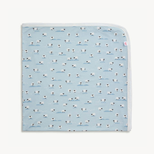 Baby Blanket Blue Baa Baa Baby - Magnetic Me