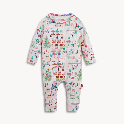 Magnetic Convertible Coverall Winter Village - Magnetic Me