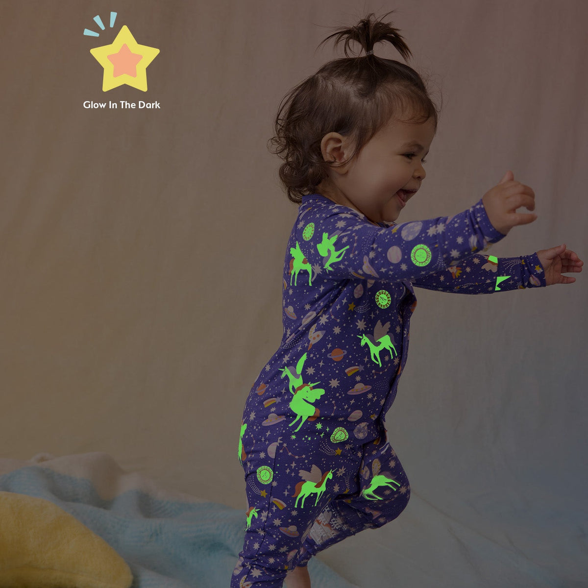 Magnetic Convertible Coverall Galaxy Glittercorn - Magnetic Me