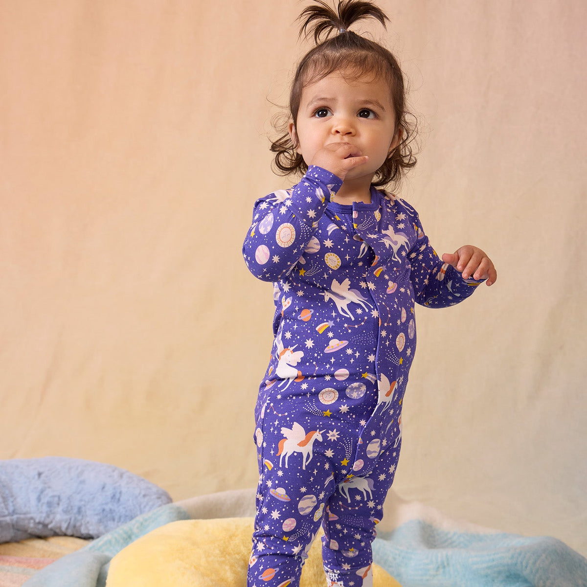Magnetic Convertible Coverall Galaxy Glittercorn - Magnetic Me