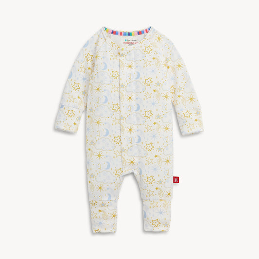 Magnetic Convertible Coverall Star Signs Blue - Magnetic Me