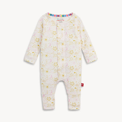 Magnetic Convertible Coverall Star Signs Pink - Magnetic Me